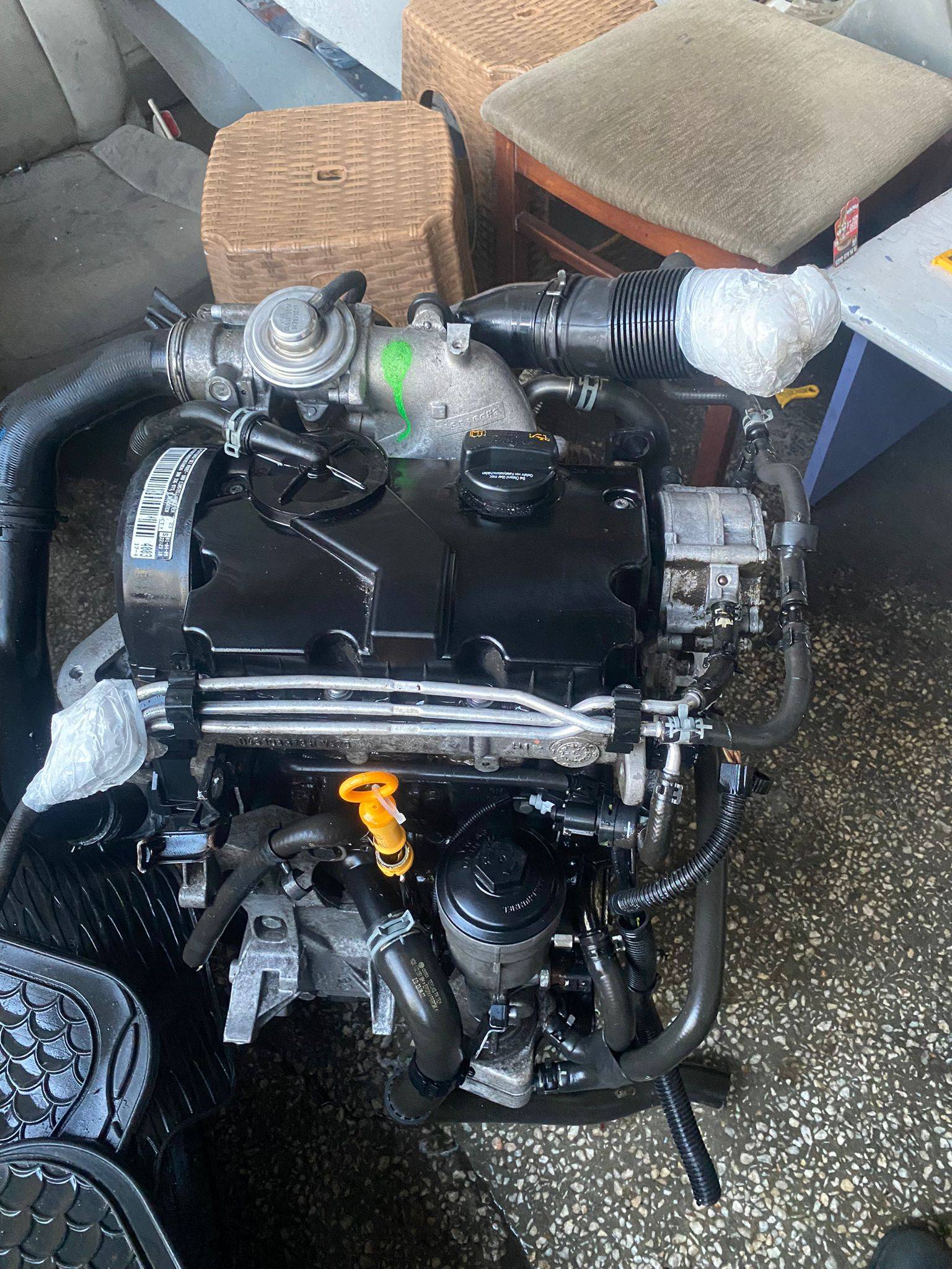 Volkswagen Polo 1.4 Tdi Amf Komple Motor